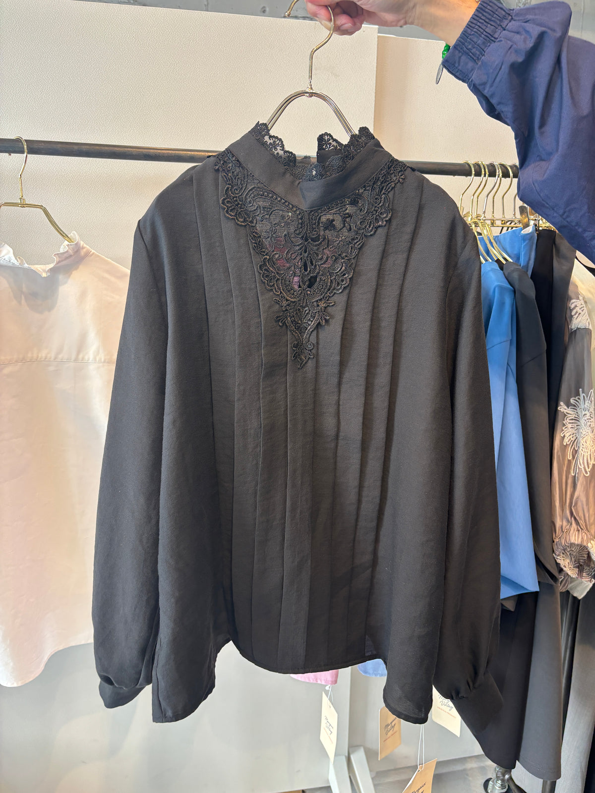 【予約⚡︎販売】レースブラウス／MG BL - 27004 - S／MARGAUX VINTAGE／2027 PRE SPRING COLLECTION
