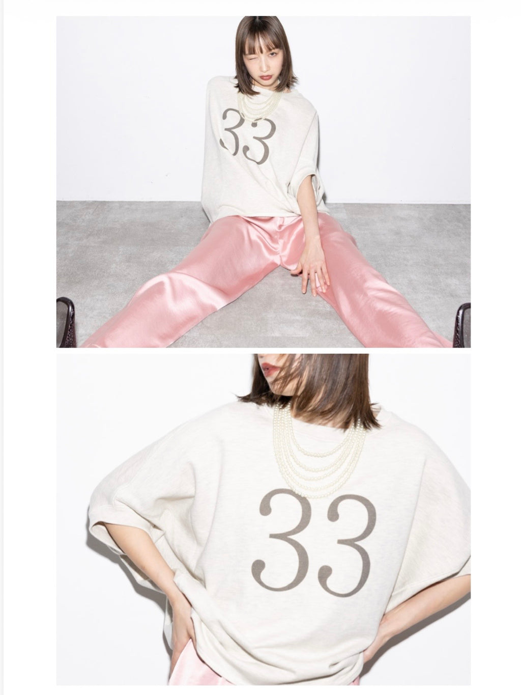 【予約⚡︎販売】スウェットトップス／MG CT-26099-A／MARGAUX VINTAGE／2026 AW＃1