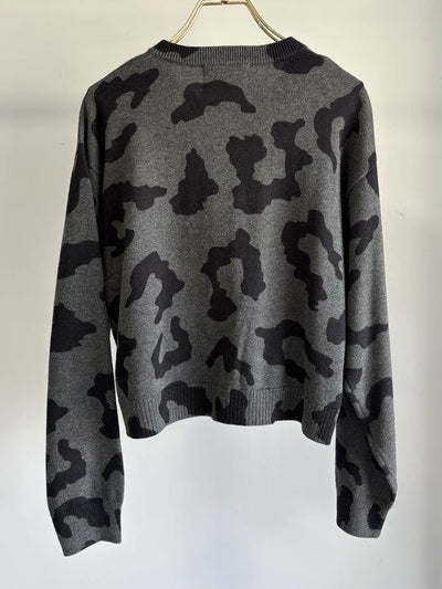 受付終了【予約⚡︎販売】レオパードプリントカーディガン／MG KN-26093-A／MARGAUX VINTAGE／2026 AW＃1