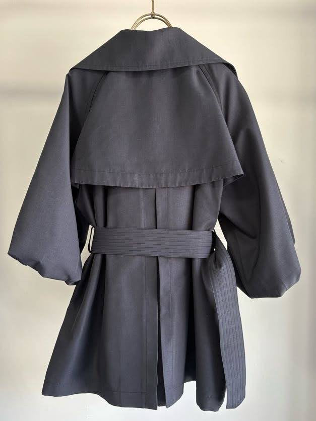 【予約⚡︎販売】バルーンスリーブミドル丈トレンチ／MG CO-26084-A／MARGAUX VINTAGE／2026 AW＃1