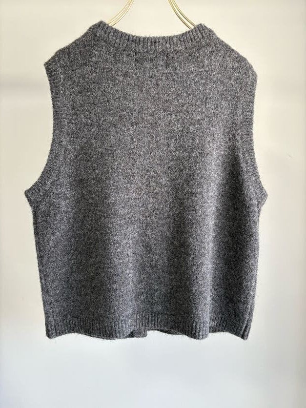 【予約⚡︎販売】コード刺繍ベスト／MG JK-26082-A／MARGAUX VINTAGE／2026 AW＃1