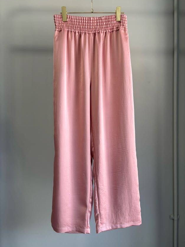 【予約⚡︎販売】ウエストゴムサテンパンツ／MG PT-26098-A／MARGAUX VINTAGE／2026 AW＃1