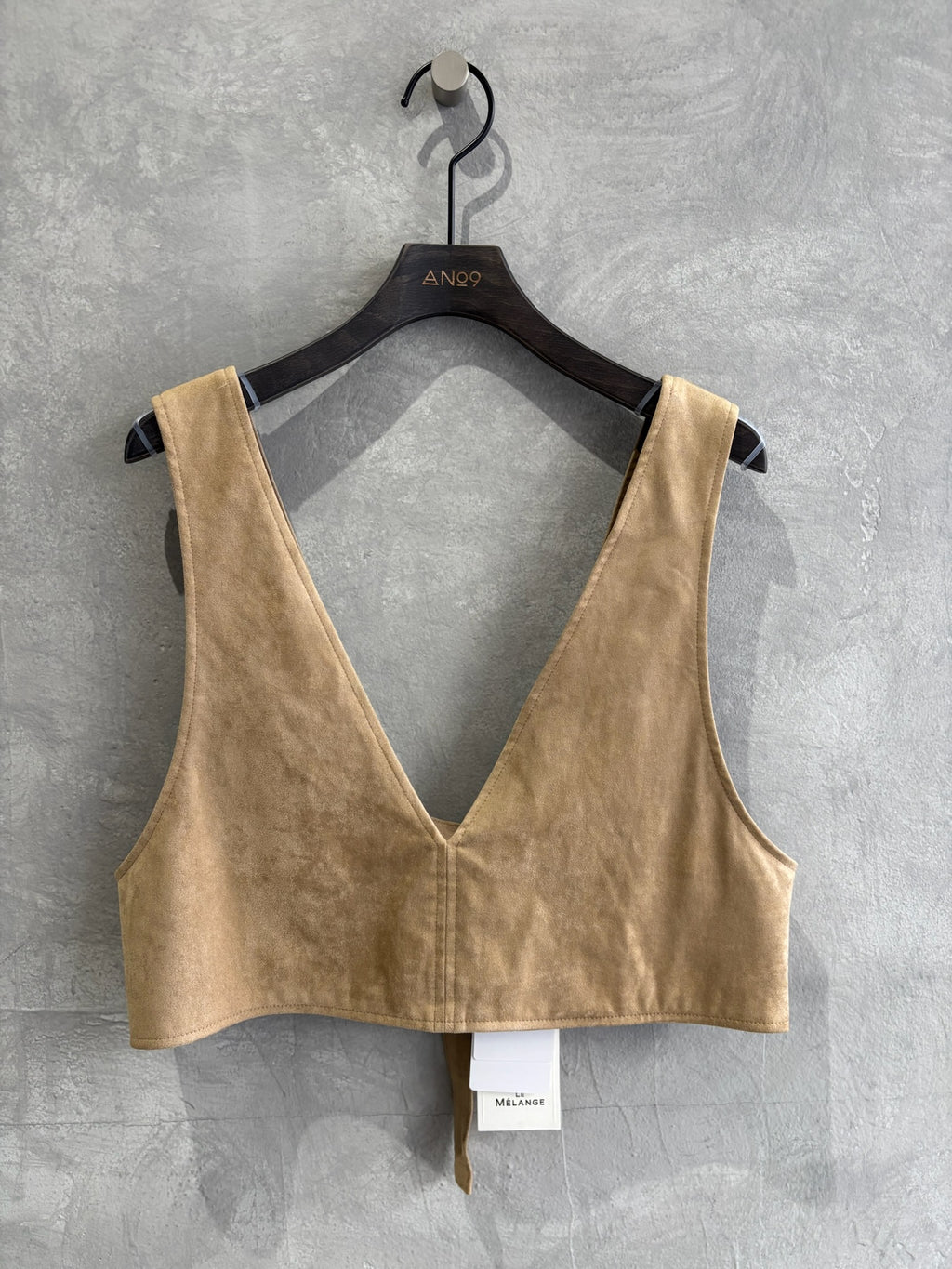 ECOスウェードベスチェ／8613701／LE MÉLANGE