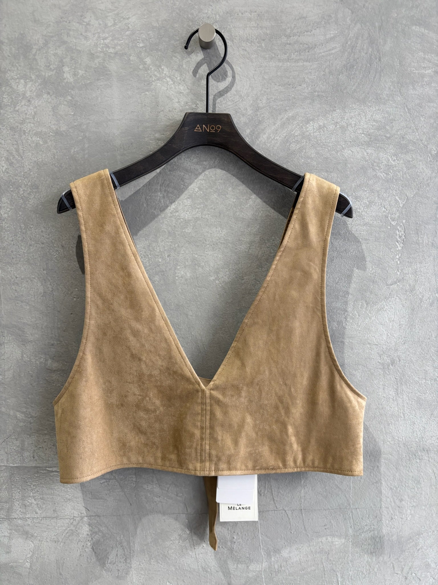 ECOスウェードベスチェ／8613701／LE MÉLANGE