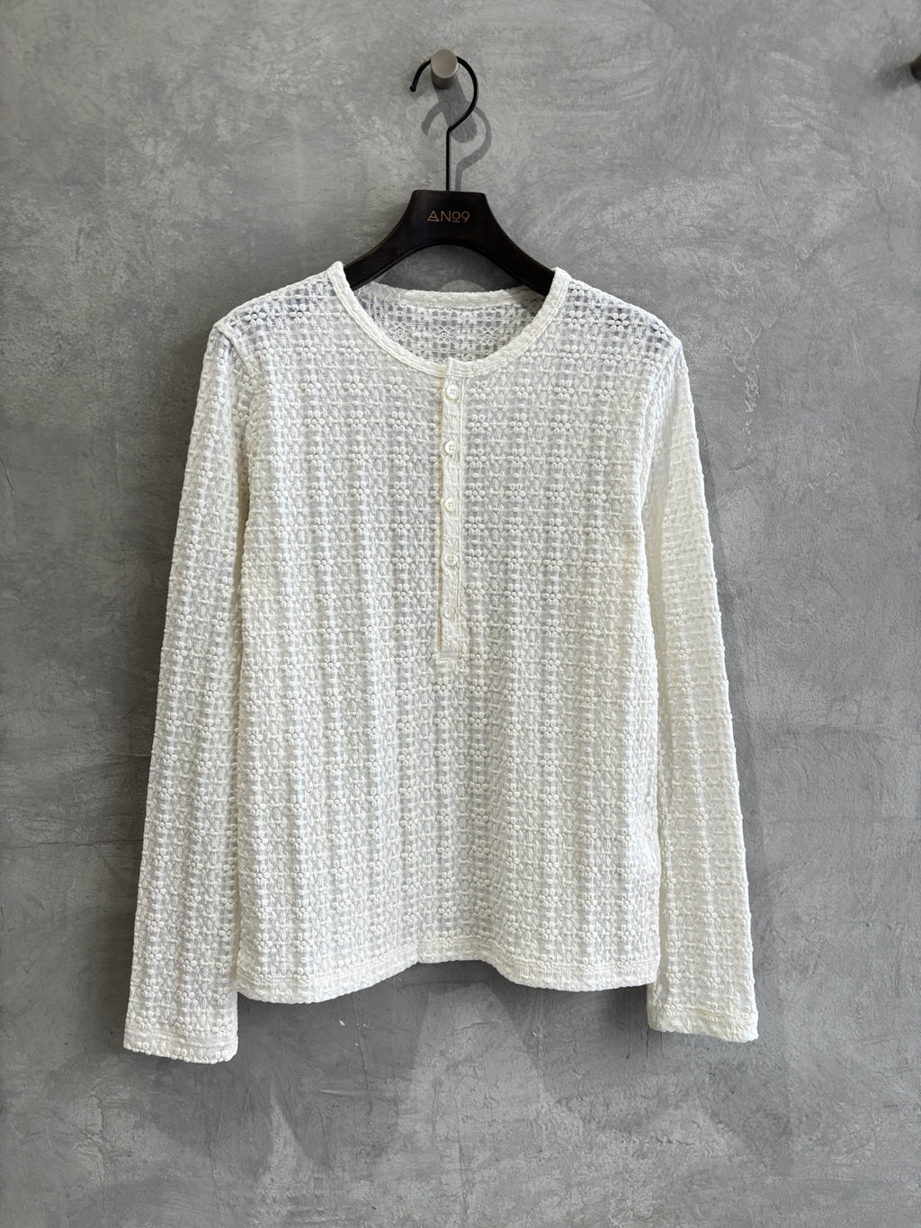 ヘンリーネックカットソー／8611002／LE MÉLANGE