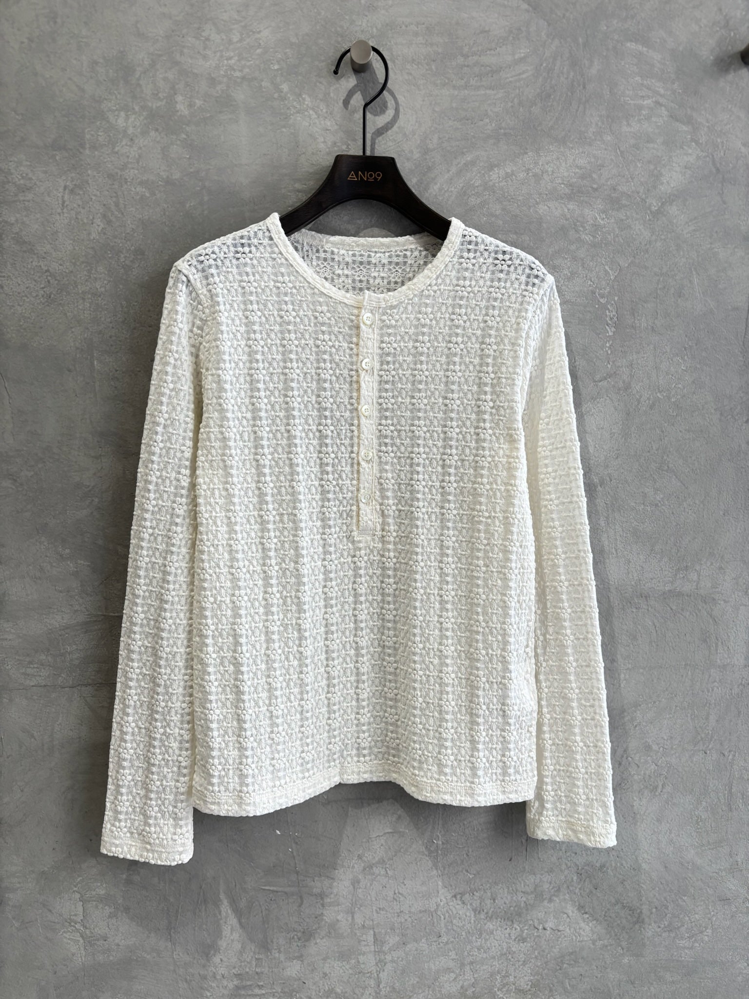 ヘンリーネックカットソー／8611002／LE MÉLANGE