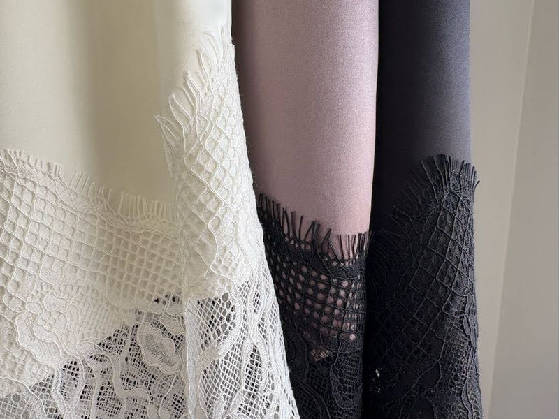 【予約⚡︎販売】ヘムレーススカート／MG SK-26097-A／MARGAUX VINTAGE／2026 AW＃1