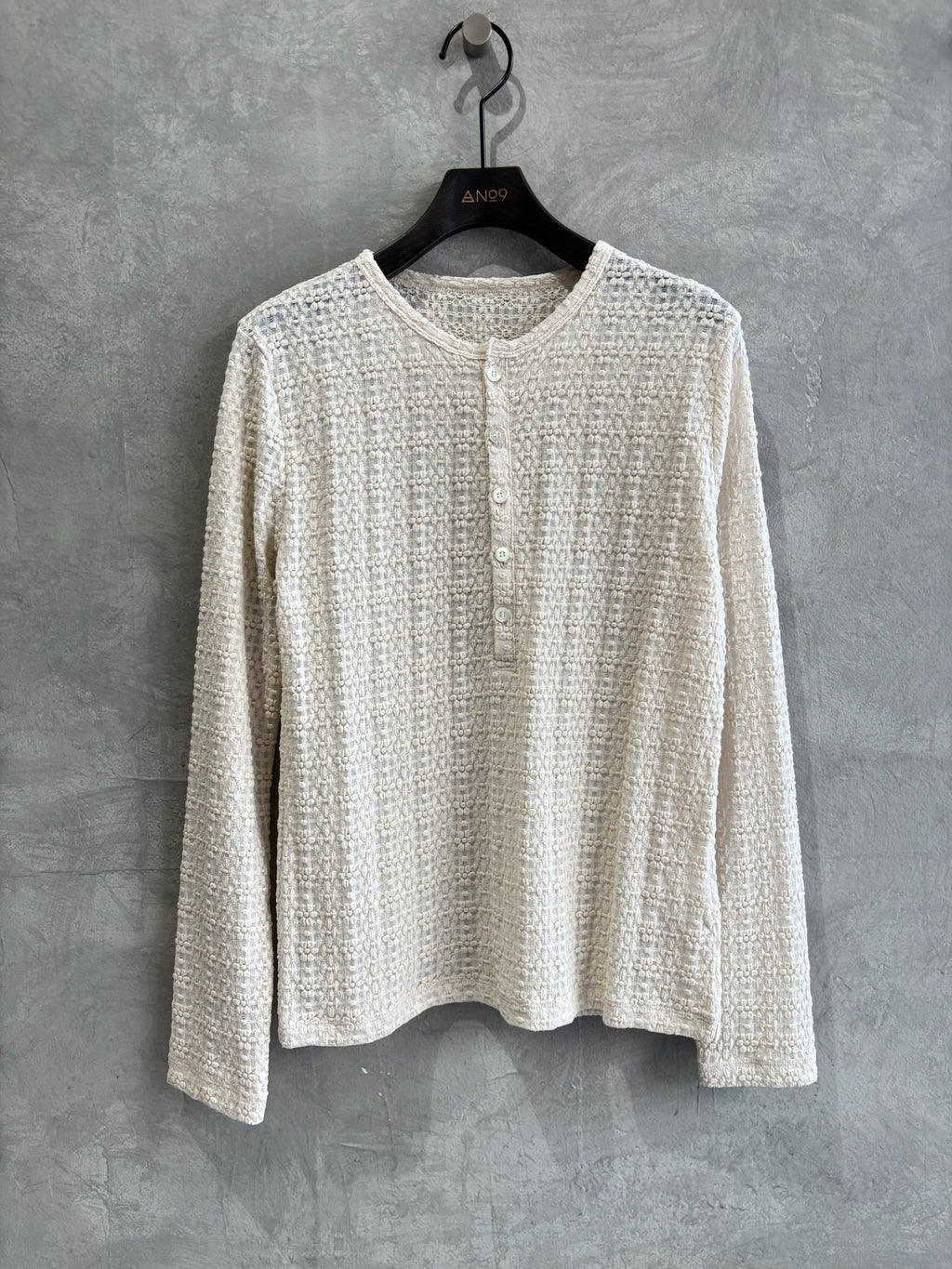 ヘンリーネックカットソー／8611002／LE MÉLANGE