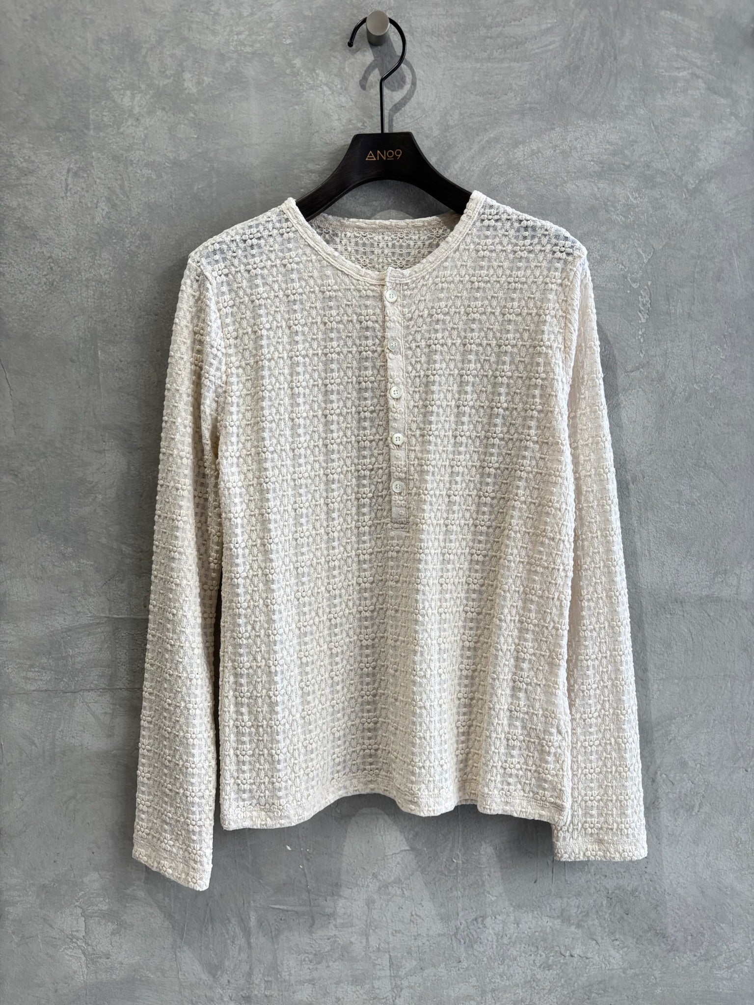 ヘンリーネックカットソー／8611002／LE MÉLANGE