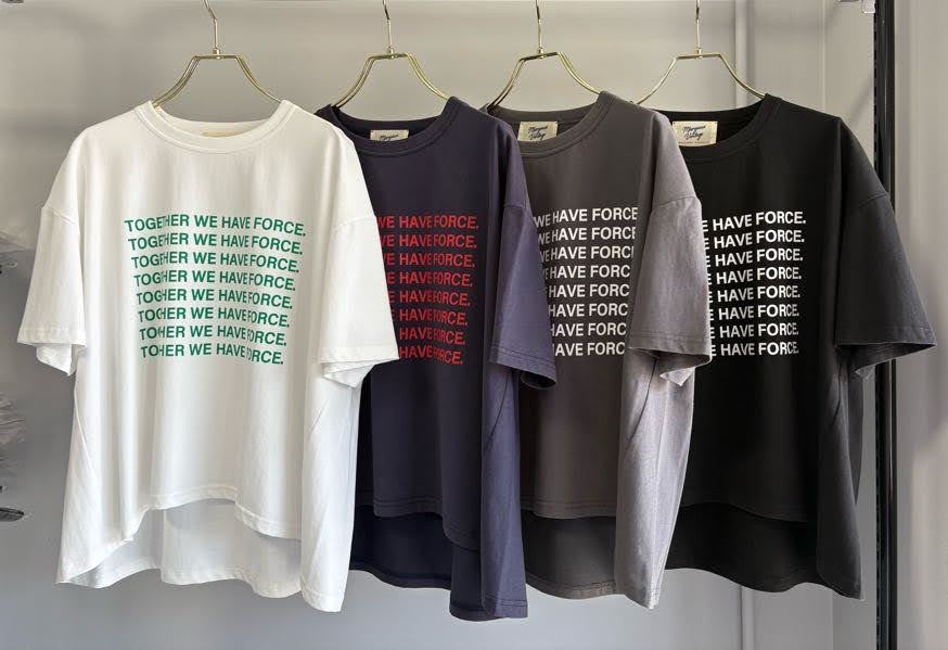 受付終了【予約⚡︎販売】TOGETHERロゴTEE／MG CT-26110-A／MARGAUX VINTAGE／2026 AW＃1