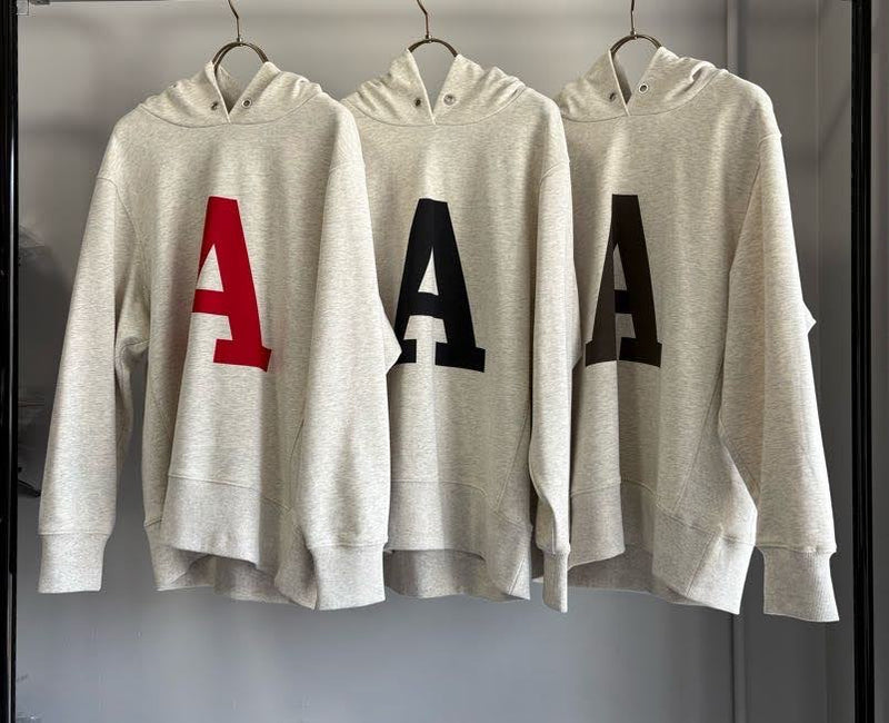 【予約⚡︎販売】裏毛Aプリントフーディー／MG CT-26085-A／MARGAUX VINTAGE／2026 AW＃1