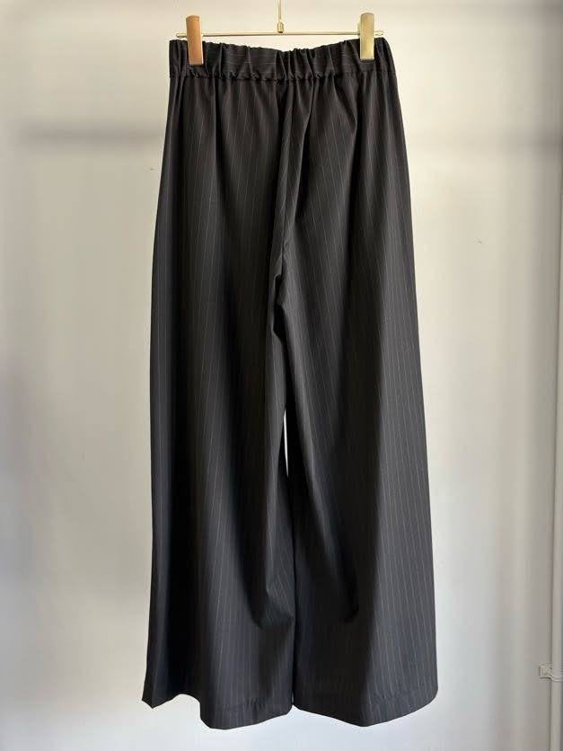 【予約⚡︎販売】ピンストライプワイドパンツ／MG PT-26095-A／MARGAUX VINTAGE／2026 AW＃1