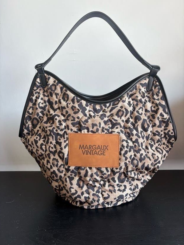 受付終了【予約⚡︎販売】レオパードパディングBAG／MG BG-26109-A／MARGAUX VINTAGE／2026 AW＃1
