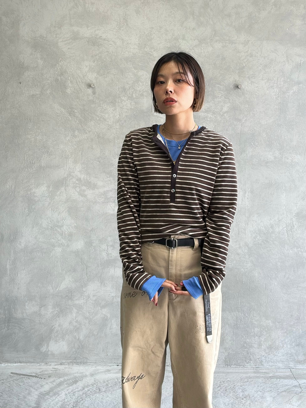 細リブジャージロンT／8651003／LE MÉLANGE／2026 AW #2