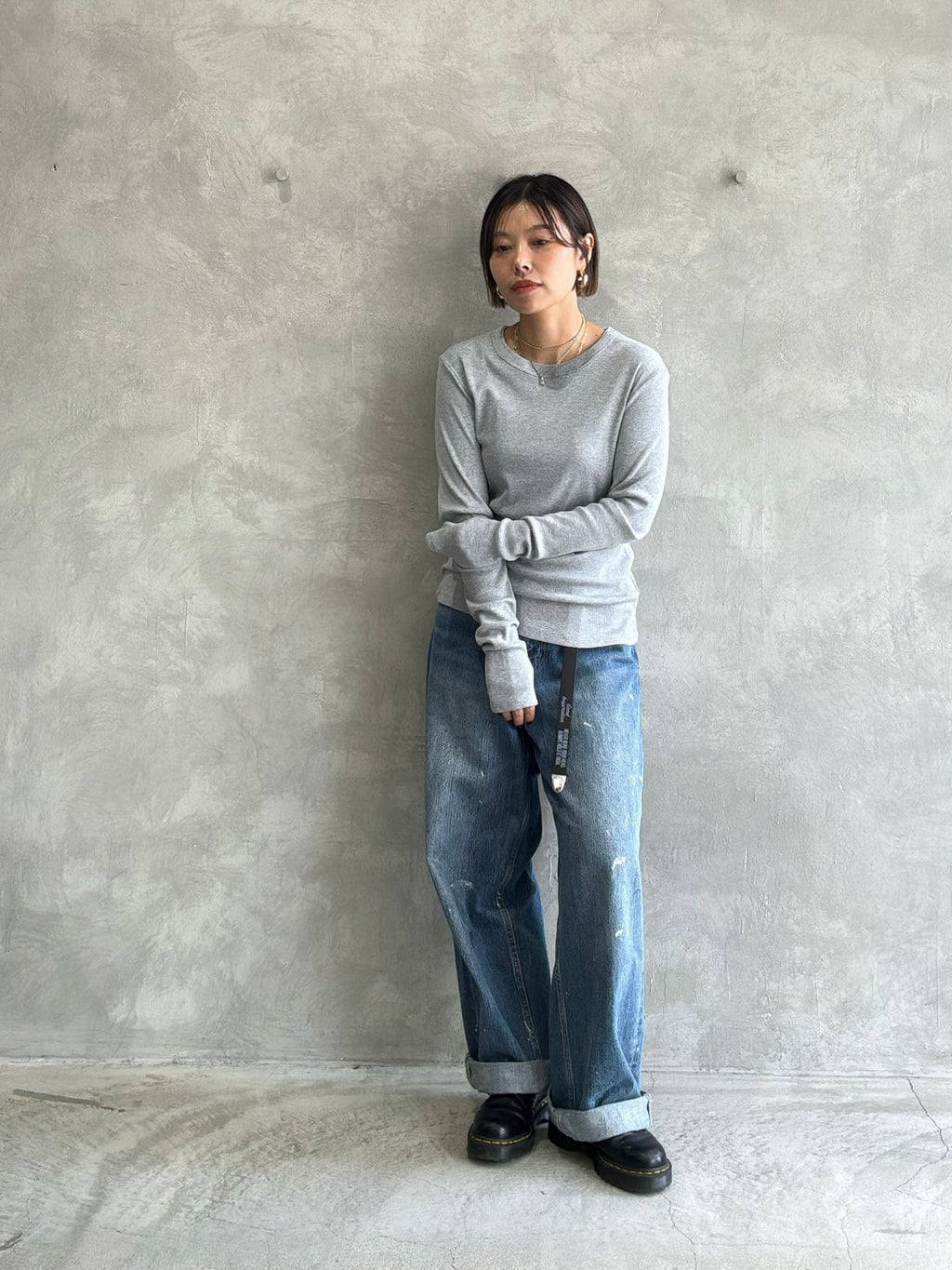 細リブジャージロンT／8651003／LE MÉLANGE／2026 AW #2