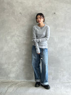 細リブジャージロンT／8651003／LE MÉLANGE／2026 AW #2