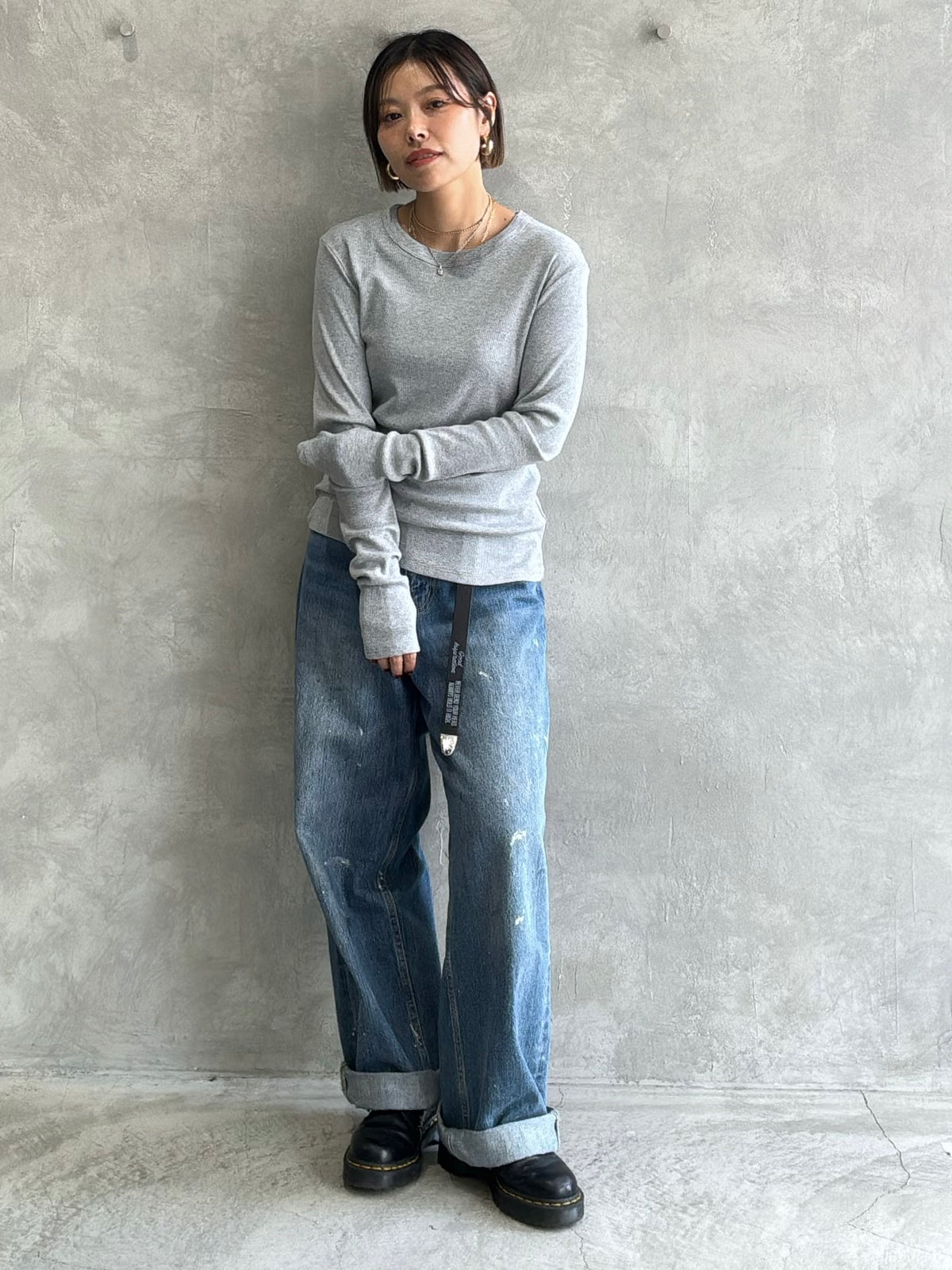 細リブジャージロンT／8651003／LE MÉLANGE／2026 AW #2