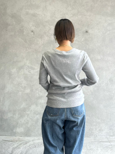 細リブジャージロンT／8651003／LE MÉLANGE／2026 AW #2