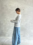 細リブジャージロンT／8651003／LE MÉLANGE／2026 AW #2