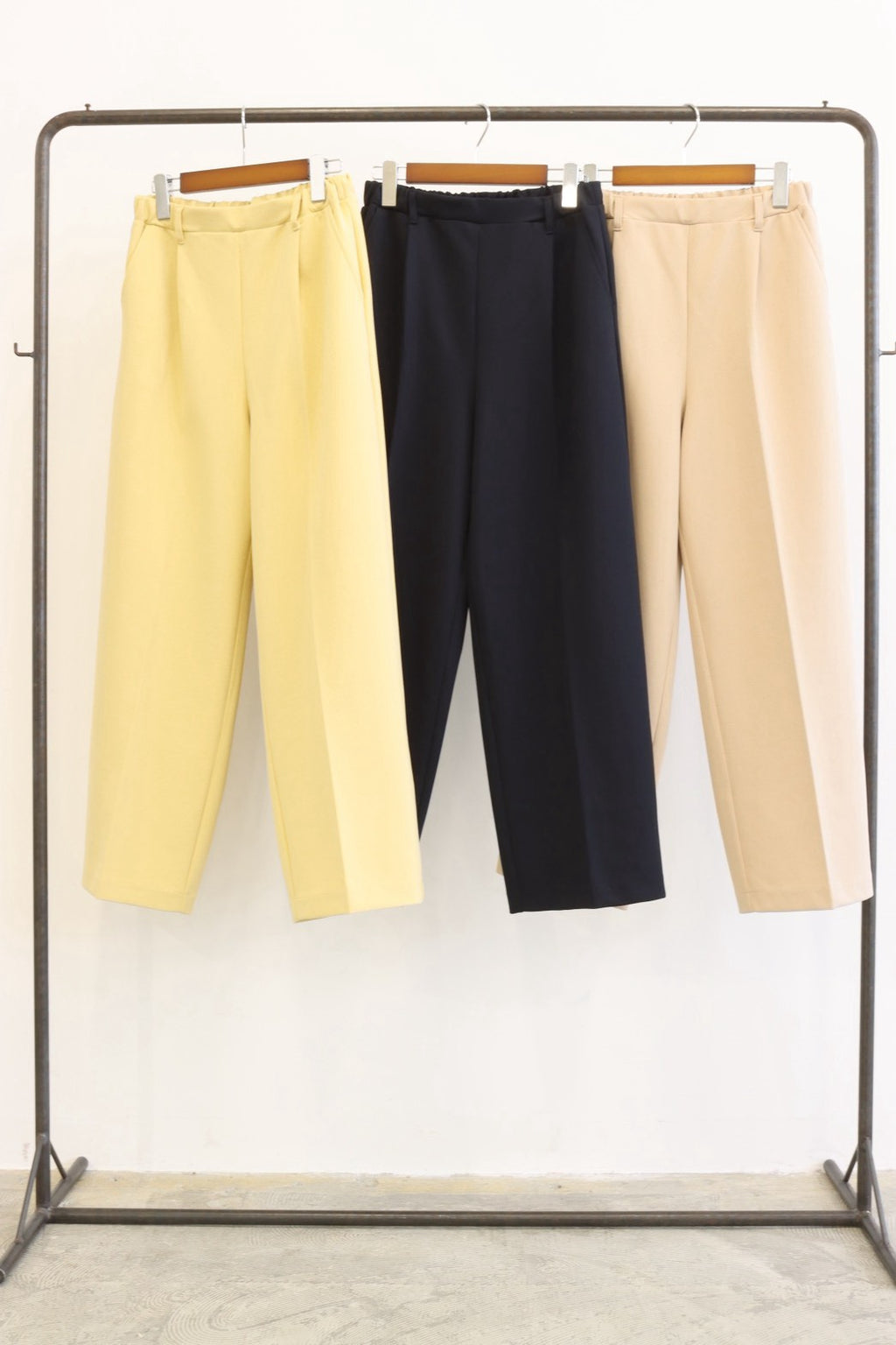 【予約⚡︎販売】ポリエステルツイルイージーパンツ／8711502／LE MÉLANGE／2027 SS #1