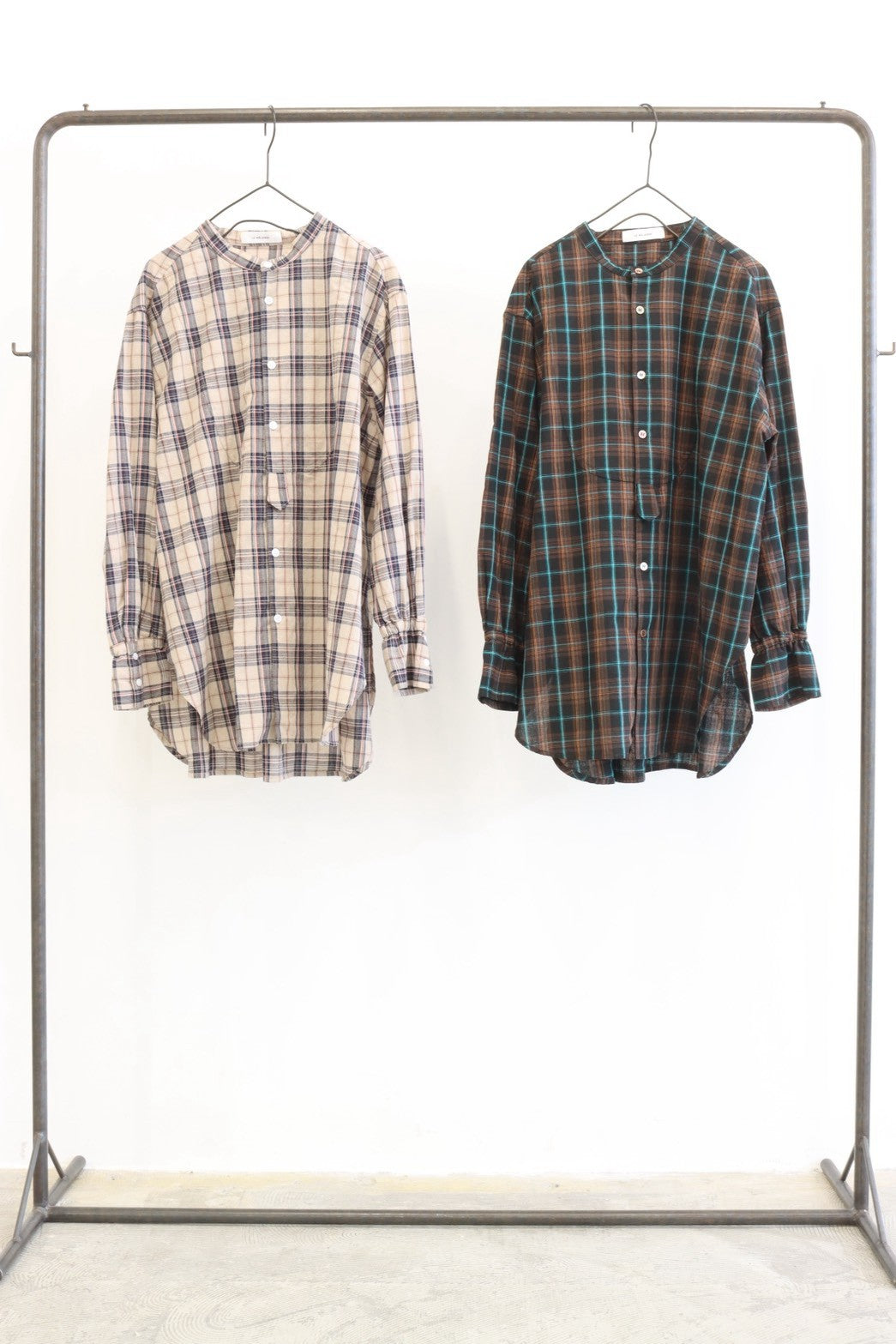 【予約⚡︎販売】マドラスチェックシャツ／8713205／LE MÉLANGE／2027 SS #1