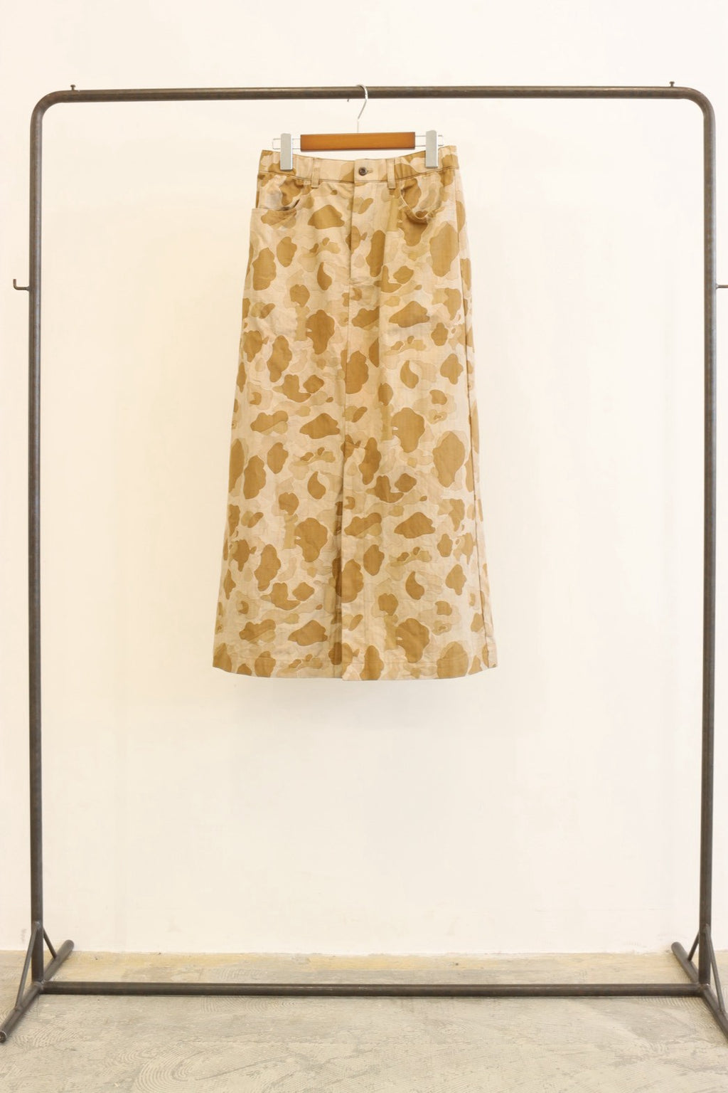 【予約⚡︎販売】ダックハンターカモロングスカート／8713304／LE MÉLANGE／2027 SS #1