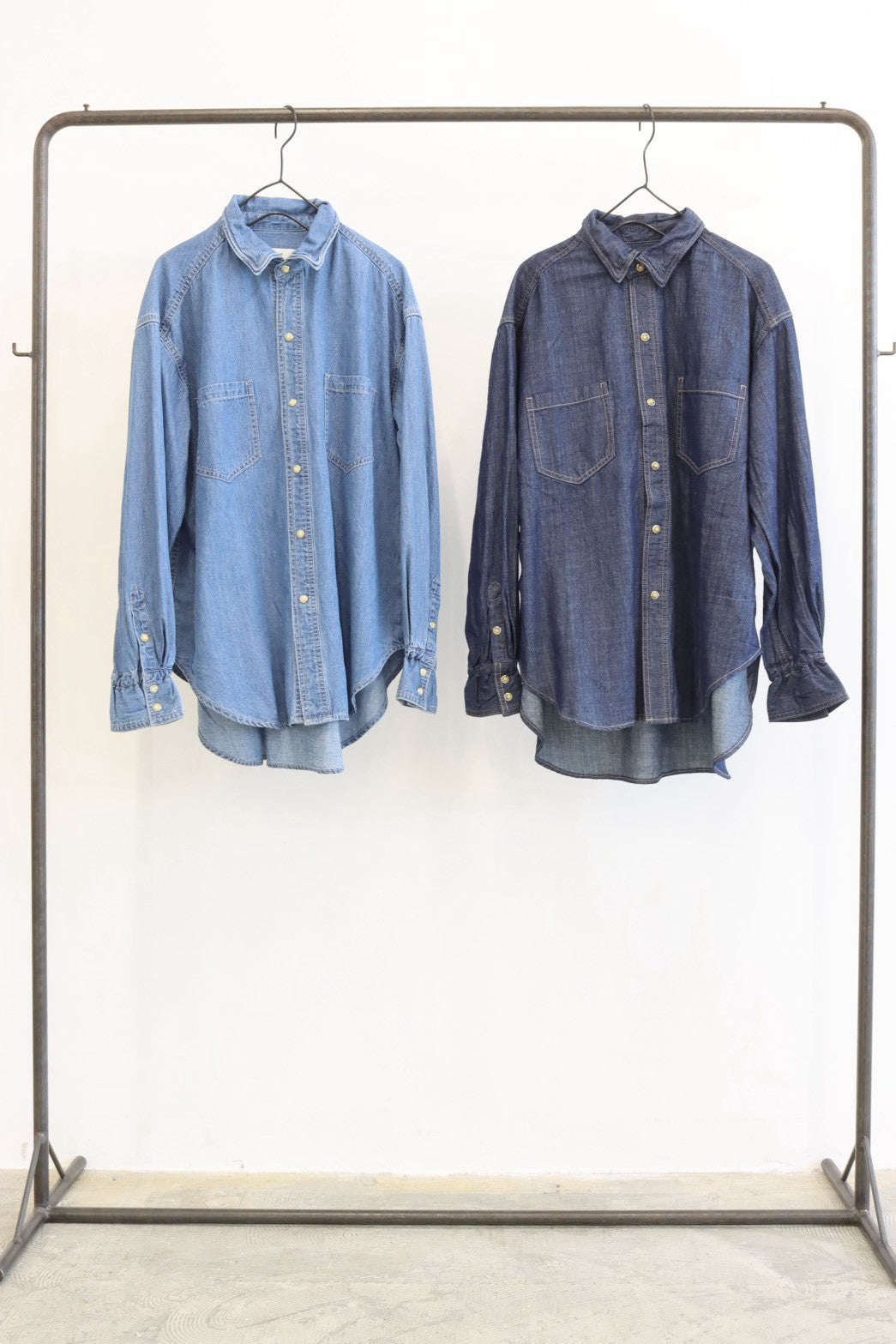 【予約⚡︎販売】ダンガリーシャツ／8443202-5／LE MÉLANGE／2027 SS #1
