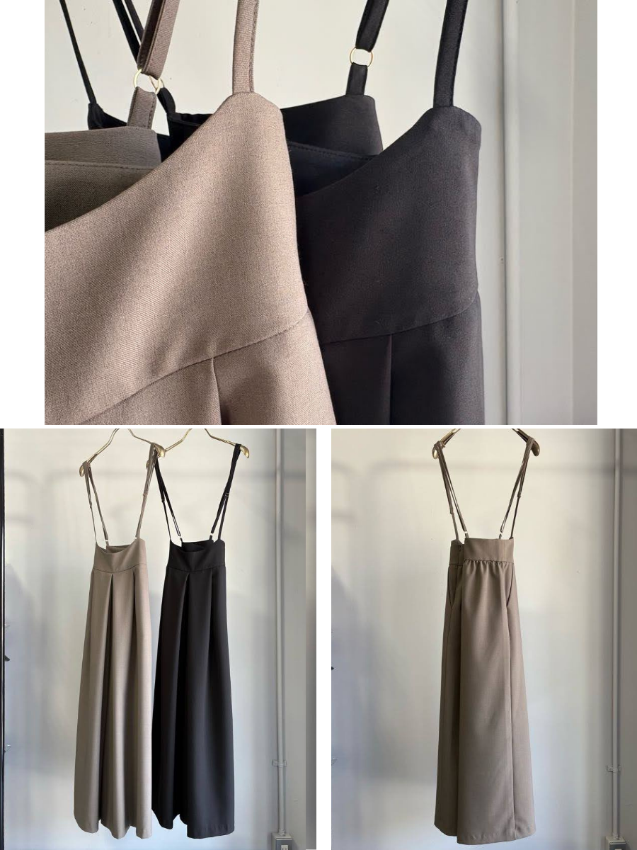 【予約⚡︎販売】サロペットパンツ／MG AL-26090-A／MARGAUX VINTAGE／2026 AW＃1