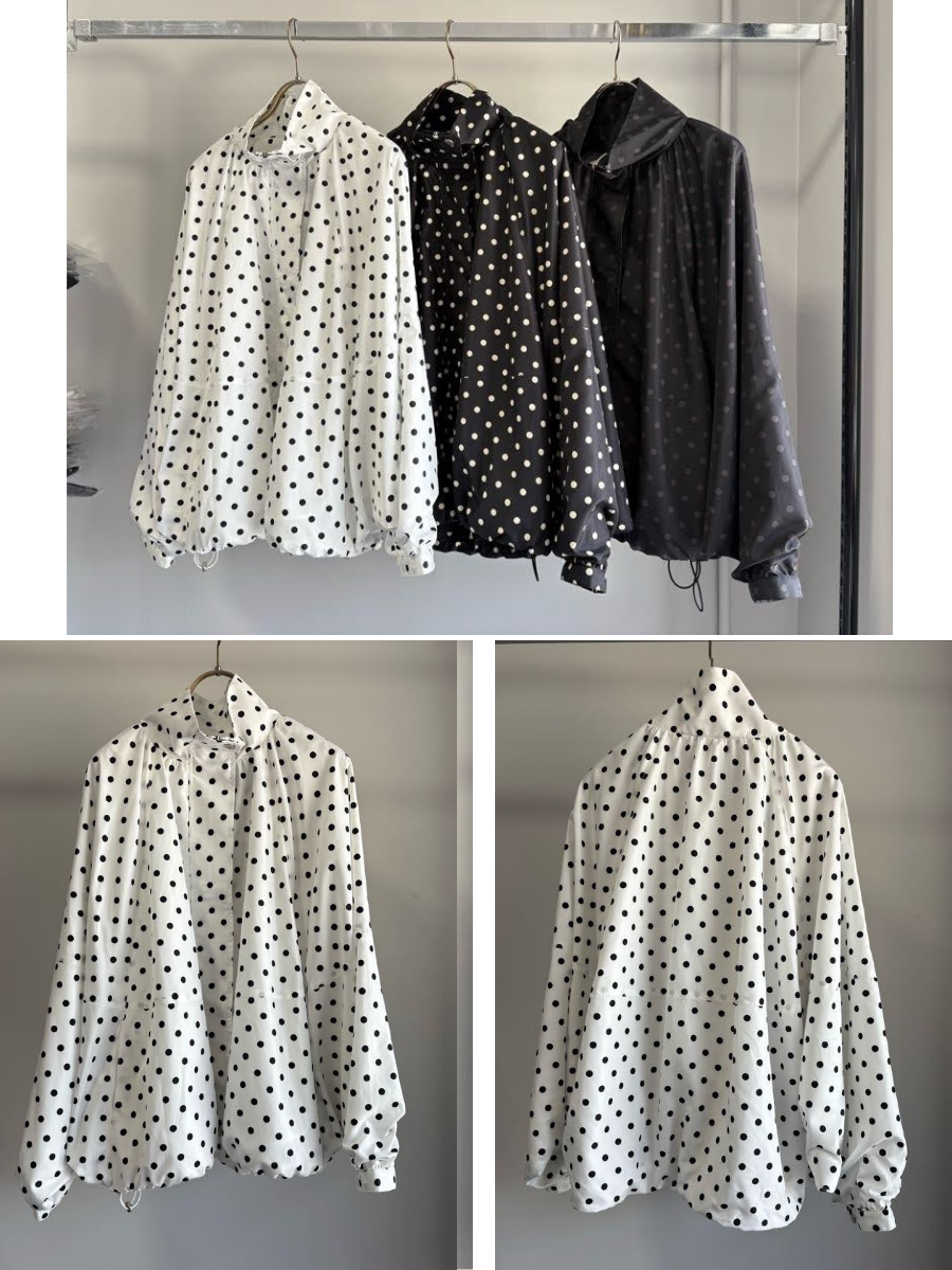 【予約⚡︎販売】ドットブルゾン／MG JK-26096-A／MARGAUX VINTAGE／2026 AW＃1