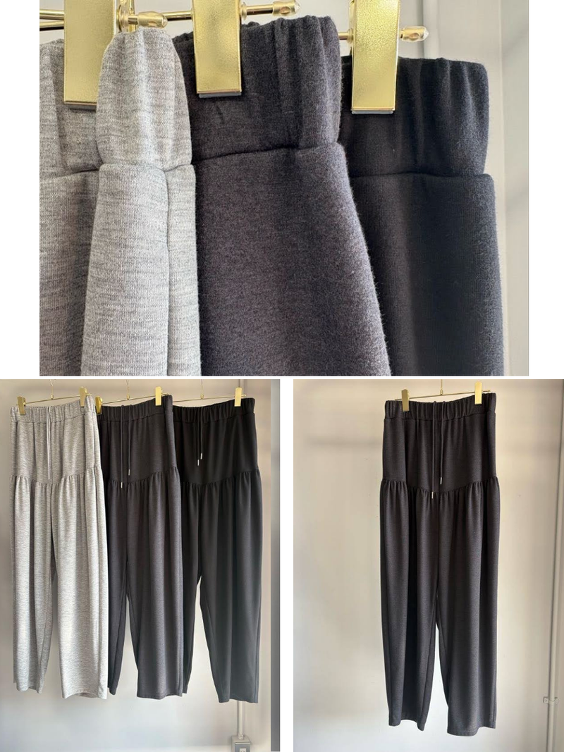 受付終了【予約⚡︎販売】ギャザーパンツ／MG PT-26105-A／MARGAUX VINTAGE／2026 AW＃1