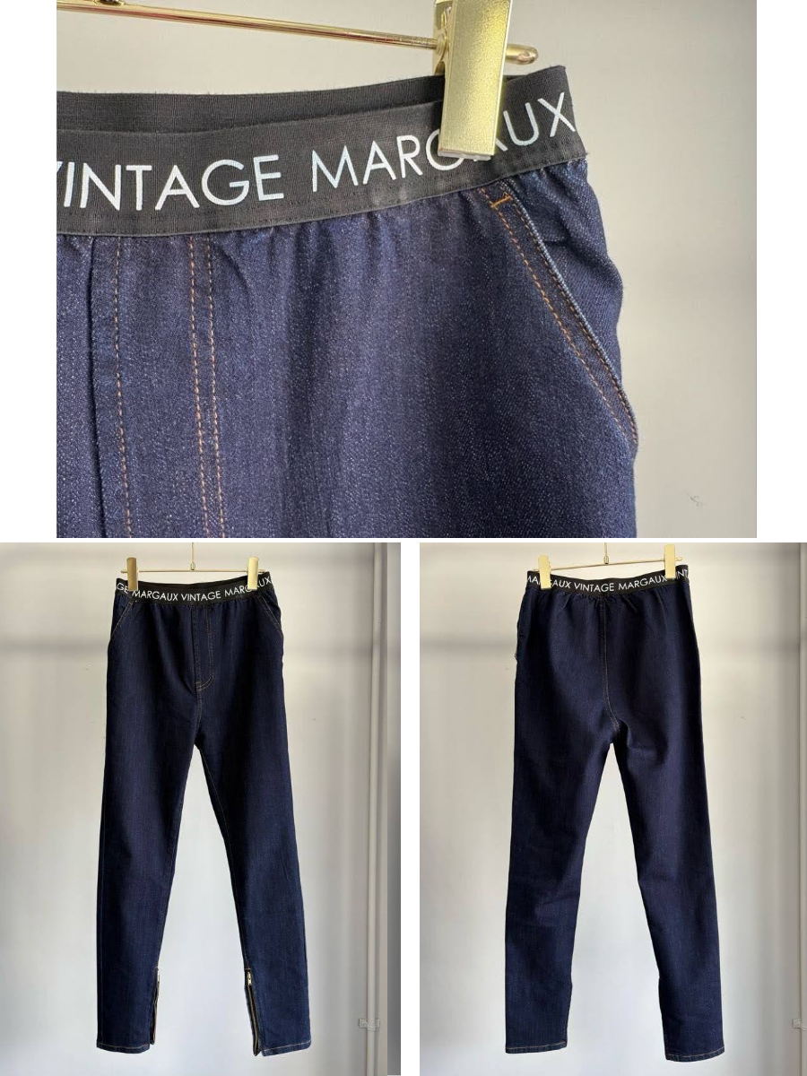 【予約⚡︎販売】ワンウォッシュデニムスリムパンツ／MG PT-26083-A／MARGAUX VINTAGE／2026 AW＃1