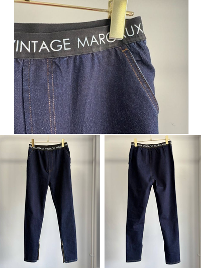 受付終了【予約⚡︎販売】ワンウォッシュデニムスリムパンツ／MG PT-26083-A／MARGAUX VINTAGE／2026 AW＃1
