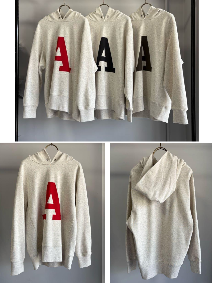 【予約⚡︎販売】裏毛Aプリントフーディー／MG CT-26085-A／MARGAUX VINTAGE／2026 AW＃1