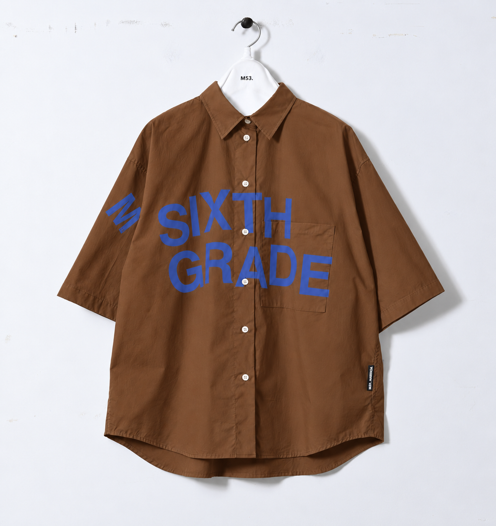 【予約販売】SIXTH GRADE SHIRT／MSH-037