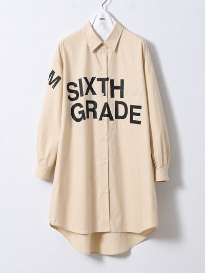 【予約販売】SIXTH GRADE LONG SHIRT／MSH-038／M53.