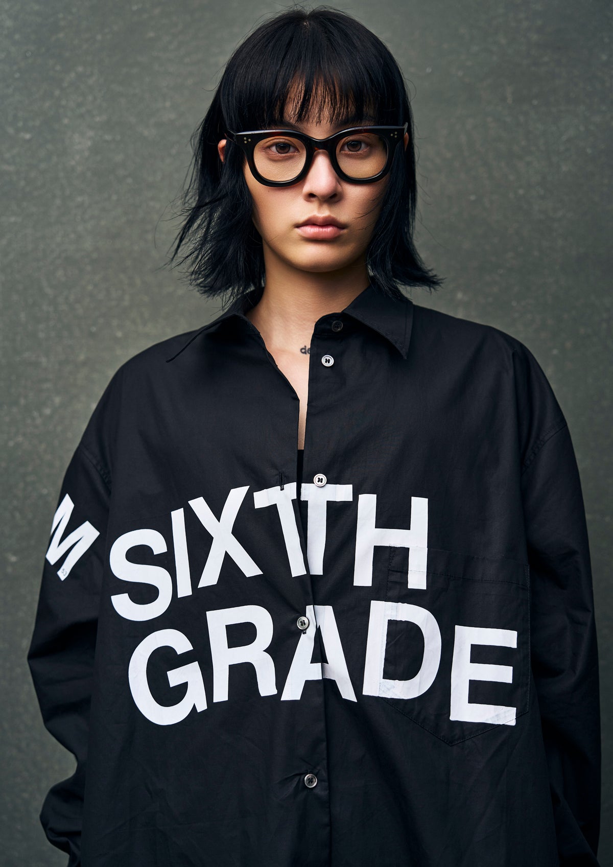 【予約販売】SIXTH GRADE LONG SHIRT／MSH-038／M53.