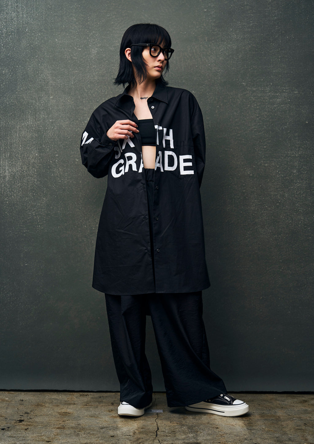 【予約販売】SIXTH GRADE LONG SHIRT／MSH-038／M53.