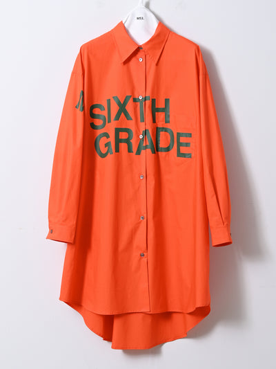 【予約販売】SIXTH GRADE LONG SHIRT／MSH-038／M53.