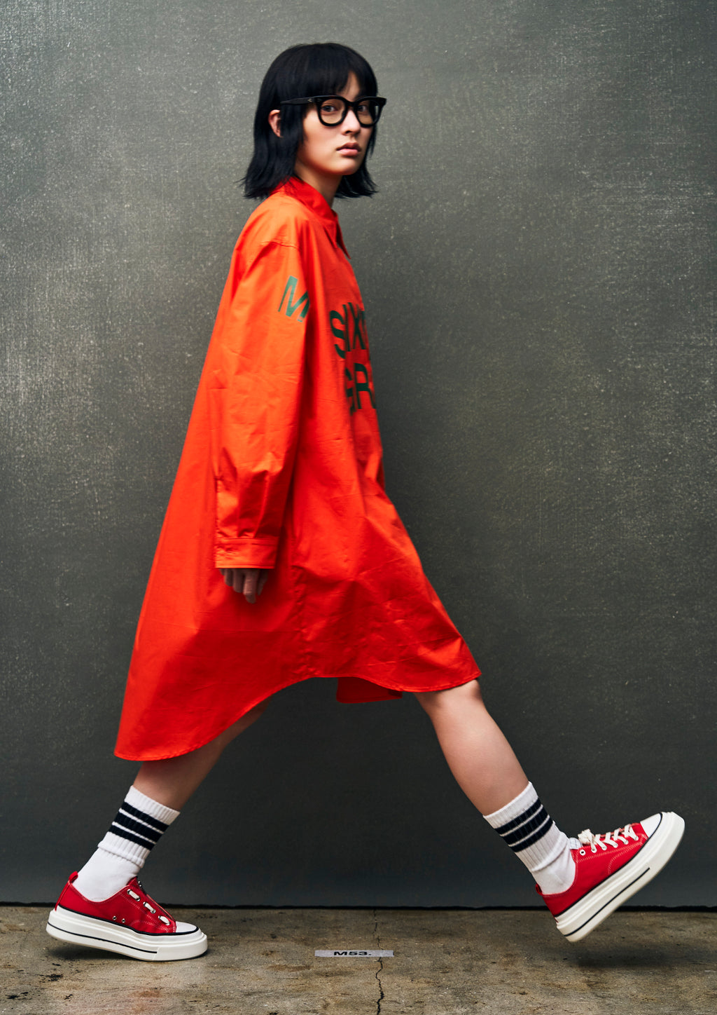 【予約販売】SIXTH GRADE LONG SHIRT／MSH-038／M53.