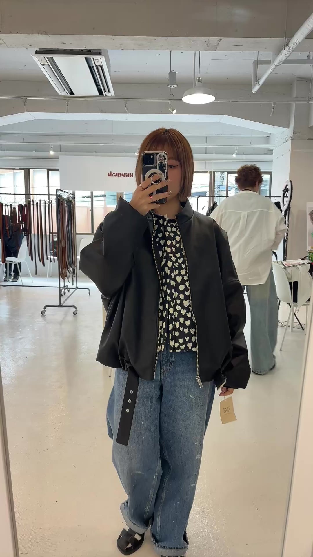 【予約⚡︎販売】ハート柄パディングベスト／MG JK-26086-A／MARGAUX VINTAGE／2026 AW＃1