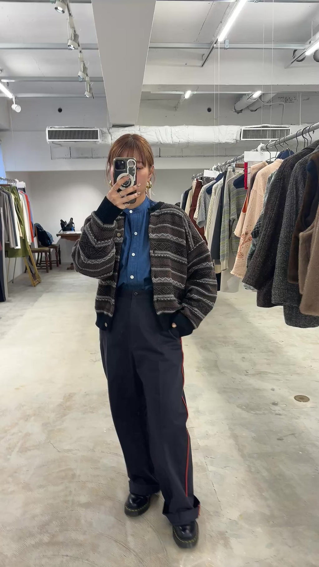 【予約⚡︎販売】ラインコットンツイルパンツ／#8643503／LE MÉLANGE／2026 AW #1