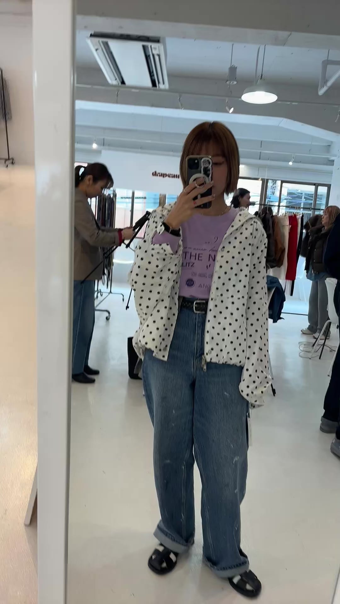 【予約⚡︎販売】ドットブルゾン／MG JK-26096-A／MARGAUX VINTAGE／2026 AW＃1