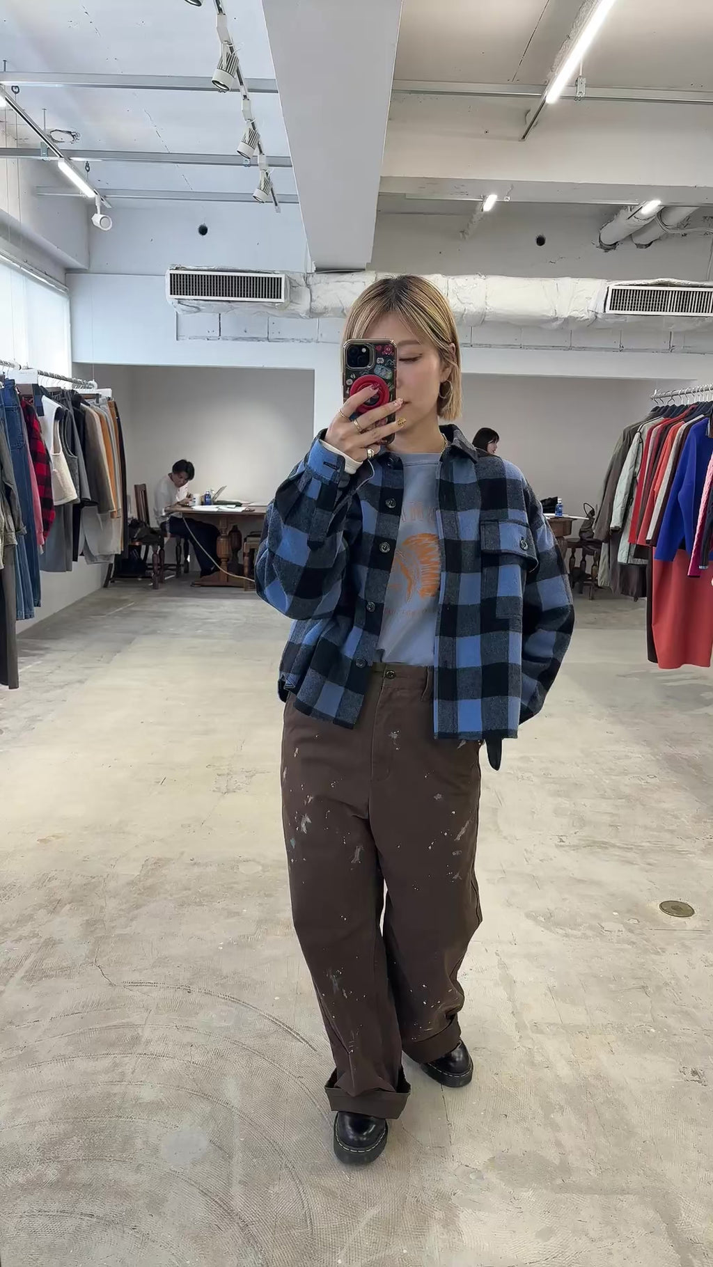 受付終了【予約⚡︎販売】裏起毛フロッキープリントスウェット／8651006／LE MÉLANGE／2026 AW #2