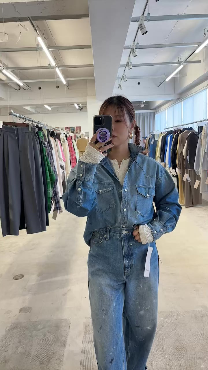 受付終了【予約販売】ヘンリーネックカットソー／8611002／LE MÉLANGE