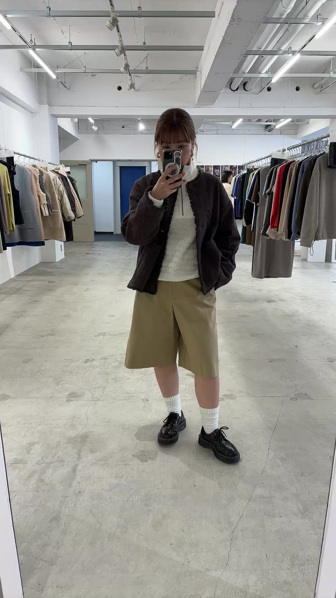 【予約⚡︎販売】コットンツイルハーフパンツ／#8643502／LE MÉLANGE／2026 AW #1