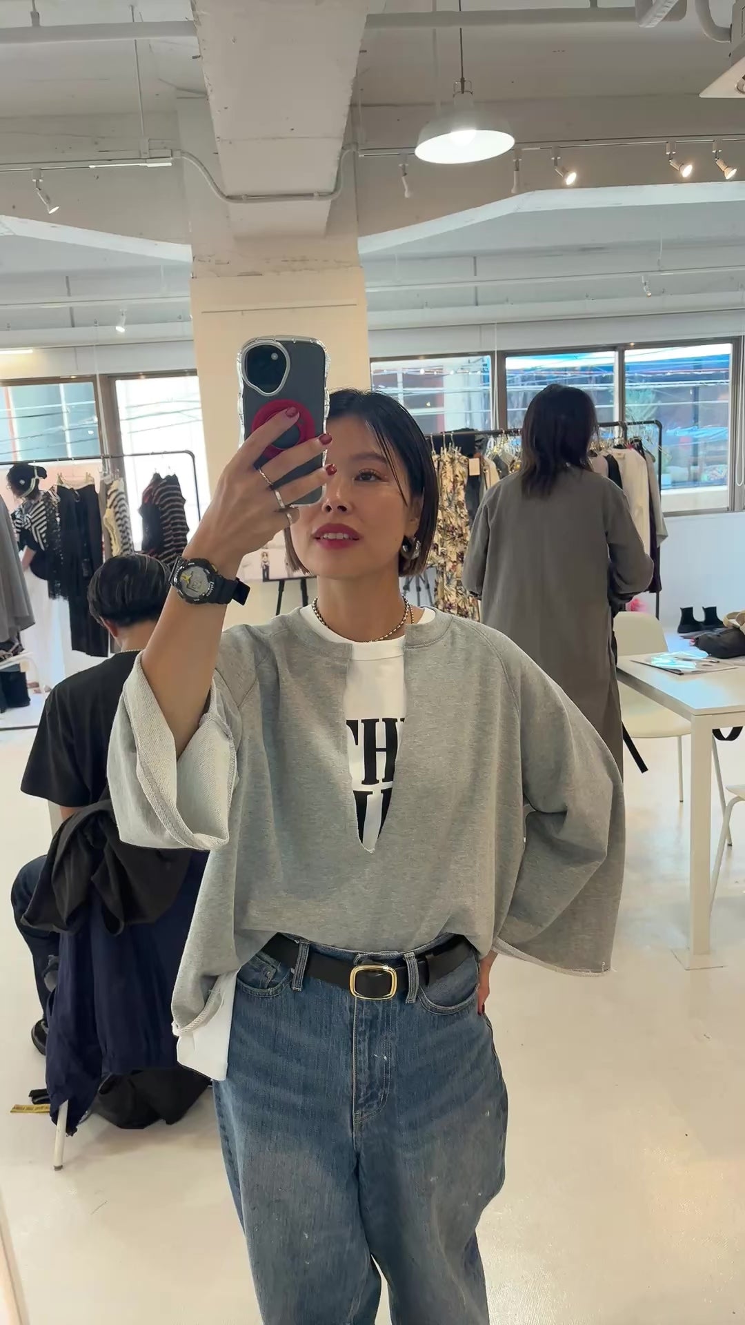 【予約⚡︎販売】裏毛スキッパーPO／MG CT - 27025 - S／MARGAUX VINTAGE／2027 PRE SPRING COLLECTION