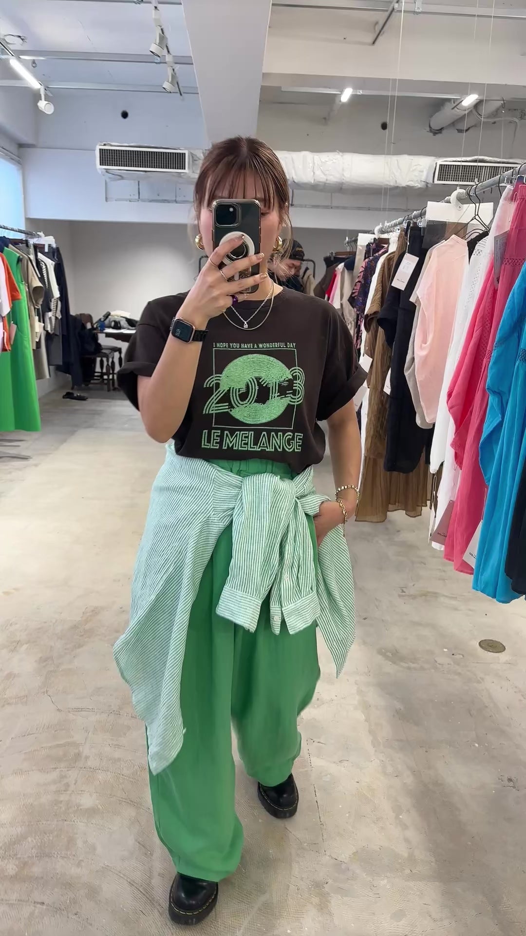 受付終了【予約販売】バレルシルエットパンツ／8623507／LE MÉLANGE／2026 SS#2