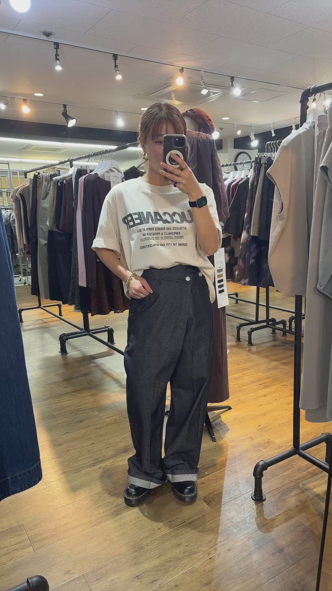 【予約販売】アシンメトリーパンツ／P62025AI／PRIORITY／2026SS