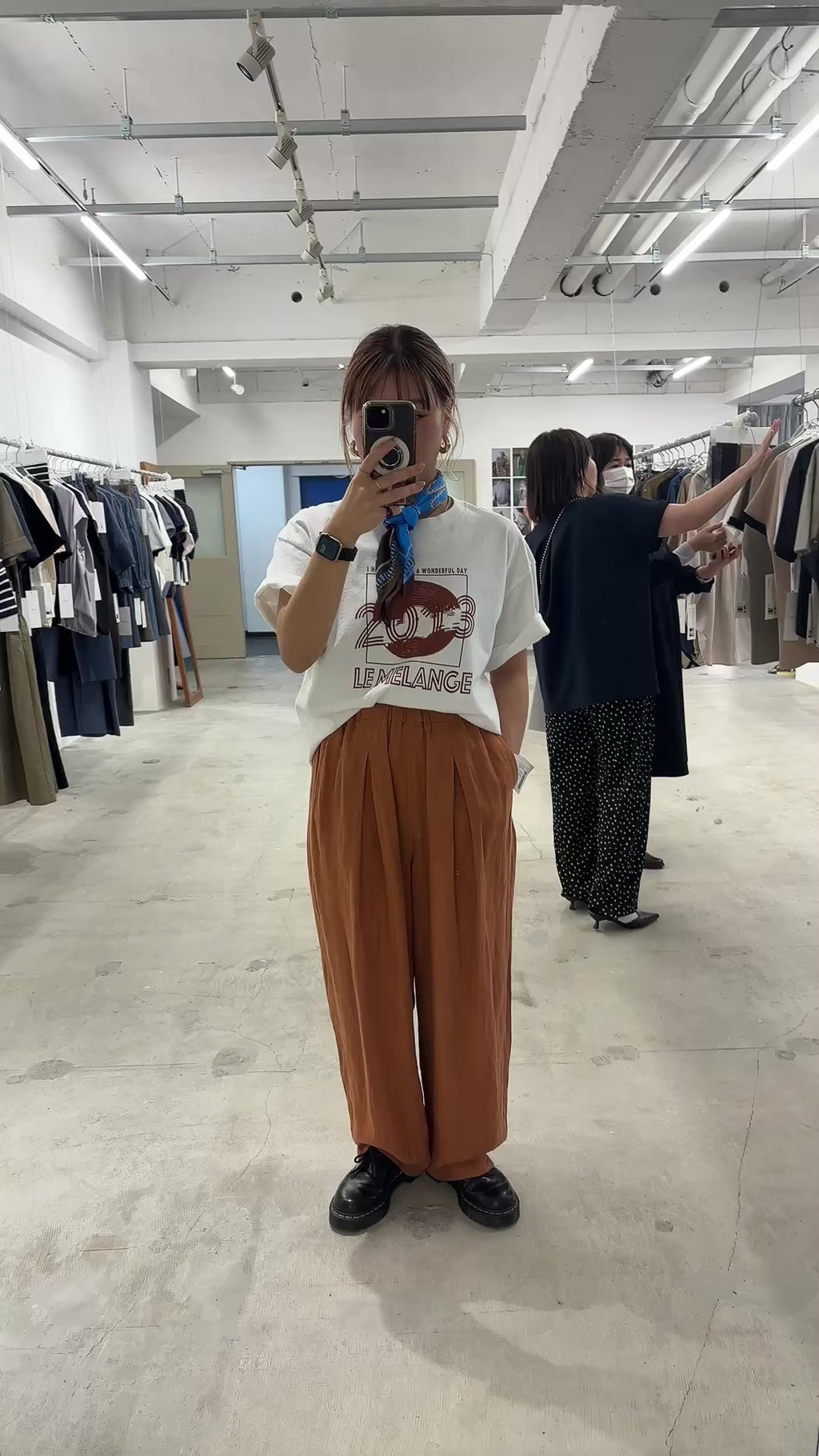 受付終了【予約販売】大判バンダナ／8628001／LE MÉLANGE／2026 SS#2