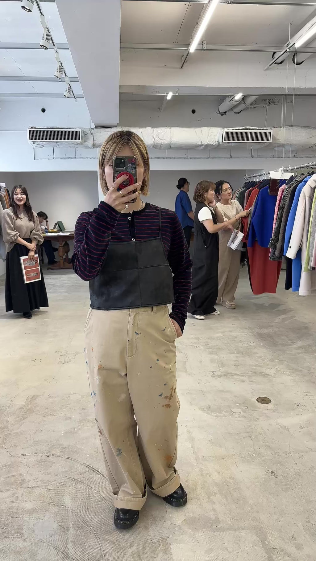 受付終了【予約⚡︎販売】モッチモチダンボール箔プリントビスチェ／8651702／LE MÉLANGE／2026 AW #2